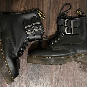 Dr Martens Side Zip Boots Size 8